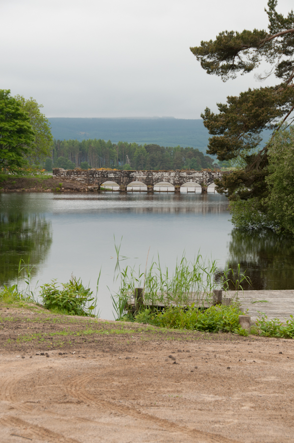 Bridge spanning Outfall of Lake Ospisdale, Skibo Castle